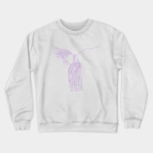 ASCii Sancta Maria (Purple) Crewneck Sweatshirt